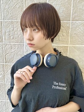 ビュートリアム 南青山(BEAUTRIUM) マッシュショート顔周りレイヤーショートヘア20代30代40代表参道