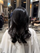 クーラ(Cura)&nbsp;【Cura原宿】ネビージュ2wayバング韓国ヘアコテ巻き風パーマ小顔