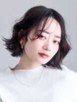 エステージ 鳳店(S-TAGE) 暗髪カラー×ウェーブヘア