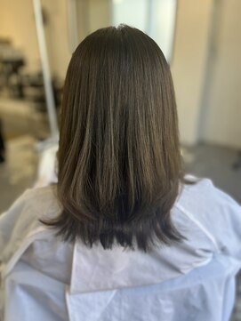 エフフォーユアヘアー 北方店(F for your hair) 9レベルオリーブカーキ系