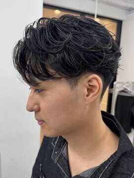 ロンド ローガン 名駅(Lond LOGAN) 爽やかフェザーパーマスタイル