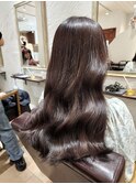 ピンクグレージュ　秋冬カラー　20代30代  髪質改善