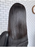 艶感◎髪質改善ストレートで上品ナチュラルボブ