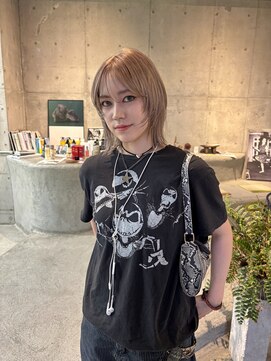 ペト(peto) 【Tsuki】sheer beige/ layer bob