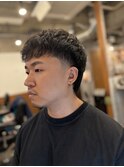 大人の色気マレットヘア