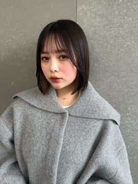 ロンドプランタン 恵比寿(Lond Printemps) 暗めカラー/グランマッシュ/デザインカラー/ショートボブ