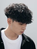 フィフス トウキョウ (fifth TOKYO)&nbsp;渋谷シャドウパーマメンズカットシースルーマッシュウルフ
