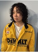 スパイラルパーマ/カーリーパーマ/ミディアムパーマ/ミディアム