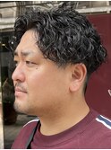 MEN’S HAIR/波巻ツイストスパイラル/フェザーパーマ/錦糸町