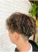 似合わせカットマッシュスタイルパーマショート