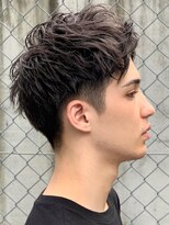 トルネード(TORNADO)&nbsp;アップバングツーブロックナチュラル刈り上げ　n8.1.30