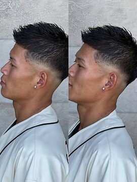 ライン(LYNE) メンズスパイキーショート/ベリーショート