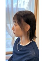 シアン 橋本店(Shian)&nbsp;外ハネボブ  インナーホワイトベージュ