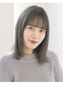 グレージュ/レイヤーカット