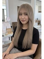 ヘアーディア みどり店(Hair...DiA)&nbsp;ミルクティーグレージュ