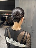 お呼ばれヘア◎ねじねじカチモリ