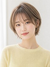ラピッシュ 北習志野店 ナチュラルショート/アッシュベージュ