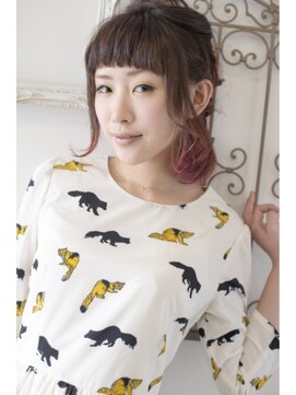 キープへアデザイン(keep hair design) グラデーションカラー☆アンニュイアレンジ