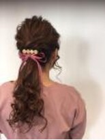 リンクリンク バイ エール 生駒(LINK LINK by aile)&nbsp;ふわモテ愛されポニーテール