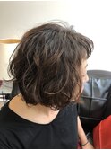 大人ショートボブ