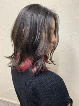 シュリット 溝の口(schritt) インナーカラー&グレージュ