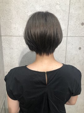 ヘアサロン ドットプラス 町田店(dot. plus) サロンワーク×ハンサムショート【中西里美】町田