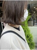 くすみカラー　アッシュベージュ