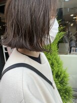 ヘアーアンドメイク シーク 八王子(HAIR&MAKE SeeK) くすみカラー アッシュベージュ