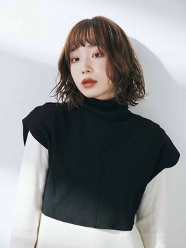 コムマティス 恵比寿ガーデンプレイス(Comme Matisse) ボブ/カーキグレージュ/大人かわいい[恵比寿/恵比寿駅]