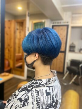 トルチェ(toRtue) ターコイズブルー 派手髪