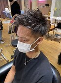 MEN'S HAIR メッシュキャップ×ハイライト