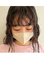 ハイプ(HYPE)&nbsp;【Manae】ニュアンスS字前髪パーマ