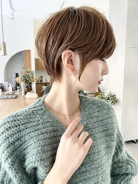 サークル(circle) 大人可愛い20代30代40代50代小顔ショートボブ丸みショートくびれ