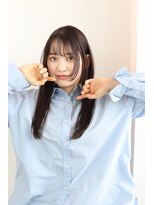 ヘアーアンドメイク エクリ 不動前店(Hair&Make equri)&nbsp;【目黒不動前】顔まわりレイヤースタイル