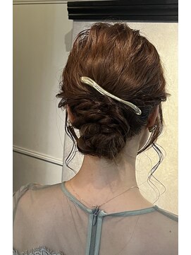 オーブ ヘアー リリー 博多2号店(AUBE HAIR lily) 結婚式ヘアセット