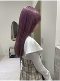 ＊ブリーチカラーで可愛いを＊pink×lavender   zina福岡天神