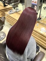 ゼスト 吉祥寺店(ZEST)&nbsp;髪質改善/チェリーレッド/ピンクカラー/イメチェン/吉祥寺yuna