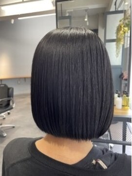 シーク 大森(Seek) 縮毛矯正でお手入れ簡単×ボブ