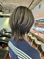 ノラジャーニー(NORA Journey)&nbsp;【阿形】ウルフカット×アンブレラカラー/デザインカラー