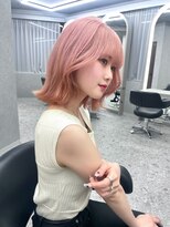 天神美容室&nbsp;天神美容室×ブリーチ×ピンクカラー