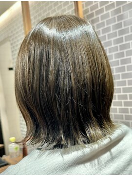 クラップス 京急富岡(CLAPS) ミルクティーベージュダブルカラーインナーカラーケアブリーチ