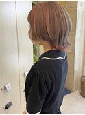 ミルクティー×ポイントカラー