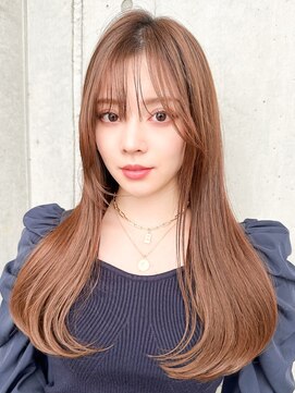 ロンドホットリップ 立川(Lond hot lip) イメチェン外ハネボブ美髪ワイドバングレイヤーショート/立川