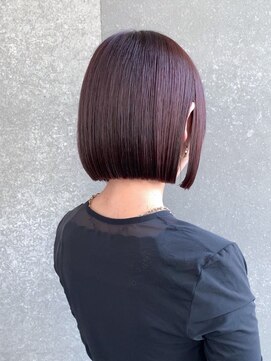 ロンド 表参道店(Lond) ◇ボブ 縮毛矯正 顔周りカット 表参道 髪質改善