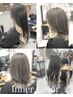 ☆インナーカラー・イヤリングカラー ☆ケアブリーチ ＋オンカラー＋カット