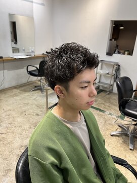 ザデイトウキョウ 表参道 青山(THE DAY TOKYO) アップバングショート/メンズカット