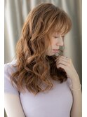 □フレンチカジュアル波巻きエアリーロング406越谷10代20代30代