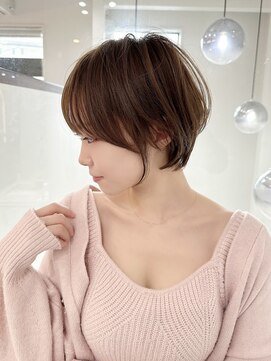 ロンドエニカ 大宮(Lond enika) ミニウルフレイヤーカット顔周りカット前髪カットショート/大宮