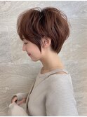 カット前髪カットショート/池袋