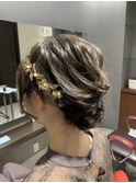 お呼ばれヘアセット☆